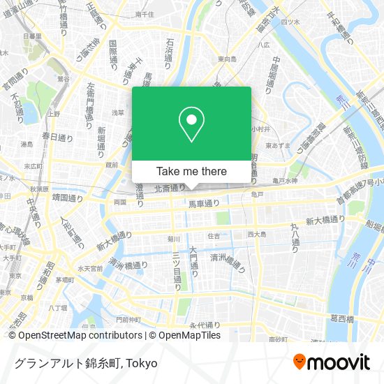 グランアルト錦糸町 map