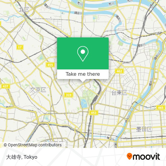 大雄寺 map
