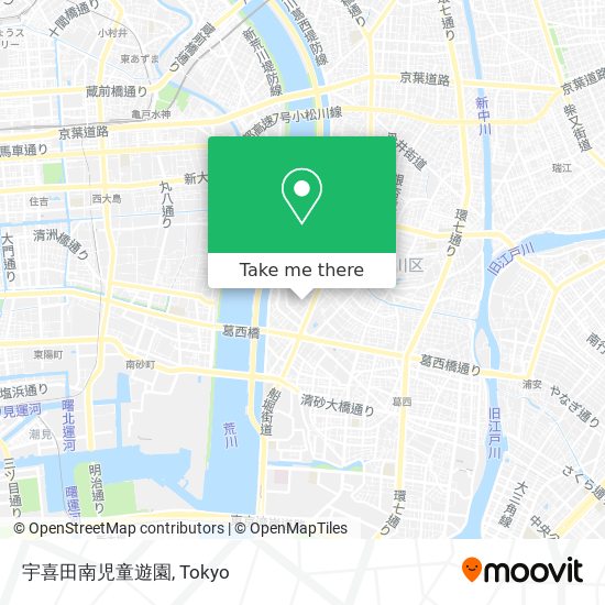 宇喜田南児童遊園 map
