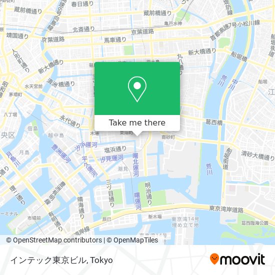 インテック東京ビル map