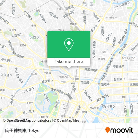 氏子神輿庫 map