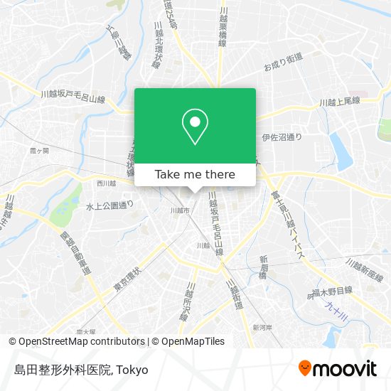 島田整形外科医院 map