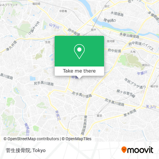 菅生接骨院 map
