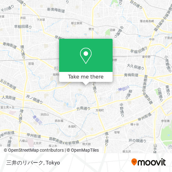 三井のリパーク map