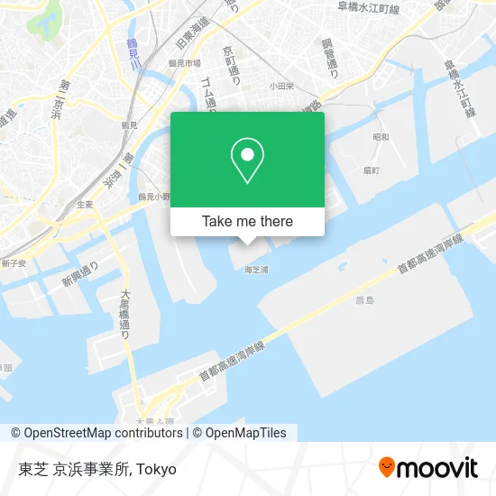 東芝 京浜事業所 map