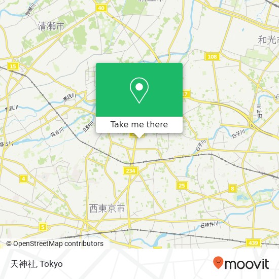 天神社 map