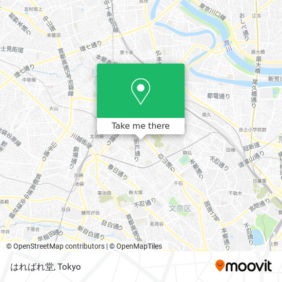 はればれ堂 map