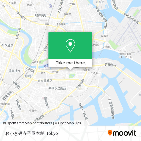 おかき処寺子屋本舗 map