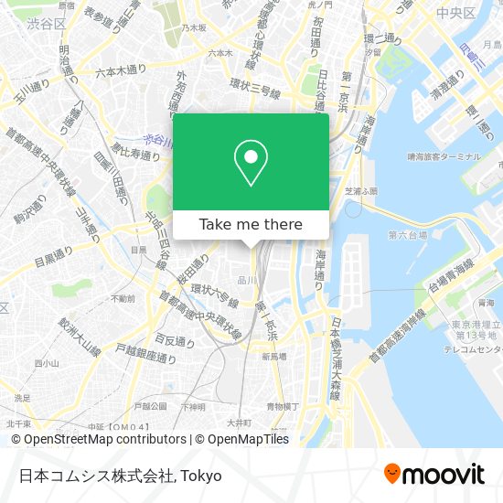 日本コムシス株式会社 map