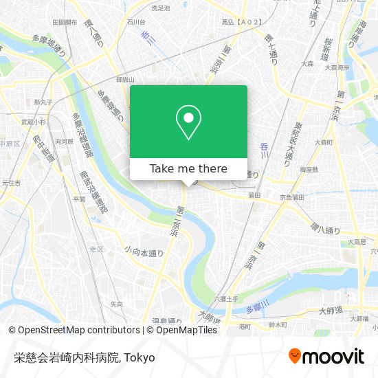 栄慈会岩崎内科病院 map