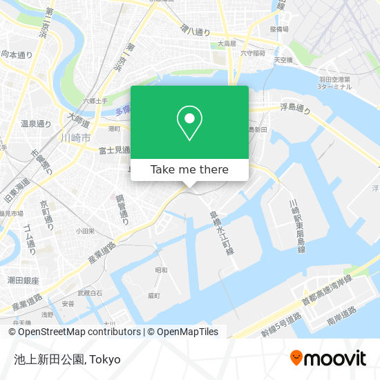 池上新田公園 map