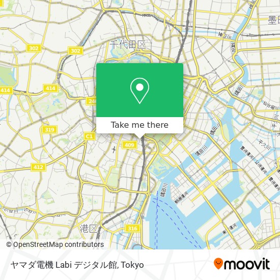 ヤマダ電機 Labi デジタル館 map