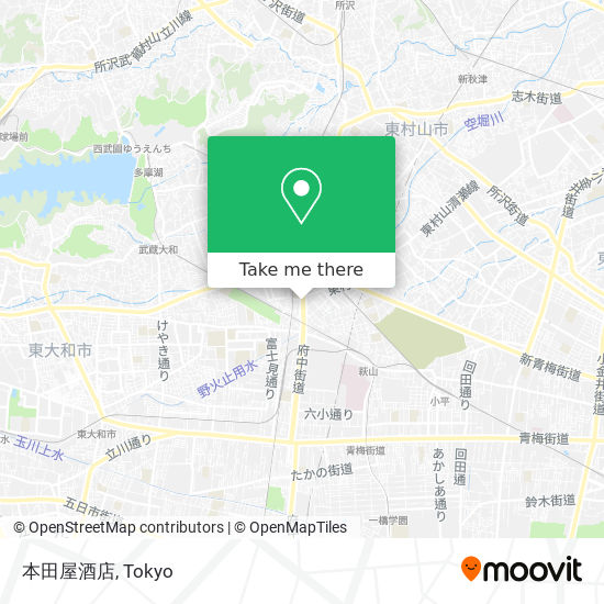 本田屋酒店 map