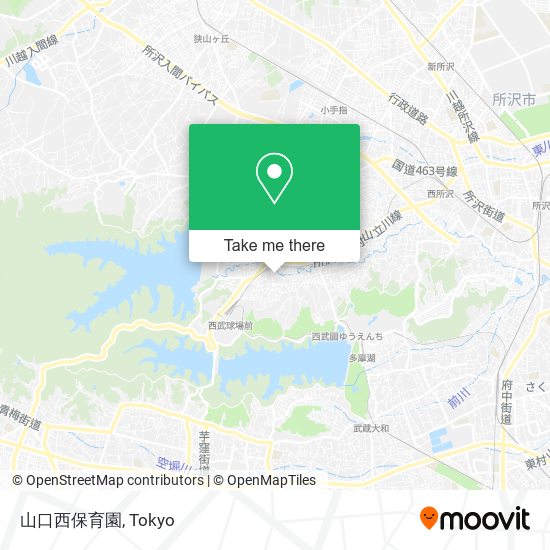 山口西保育園 map
