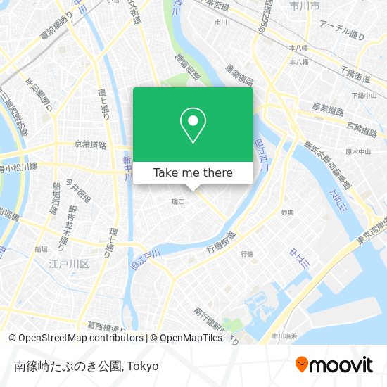 南篠崎たぶのき公園 map