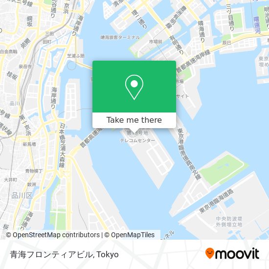 青海フロンティアビル map