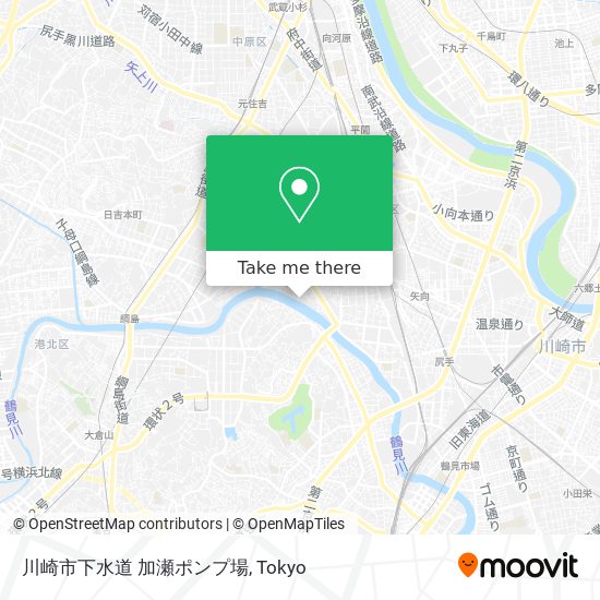 川崎市下水道 加瀬ポンプ場 map