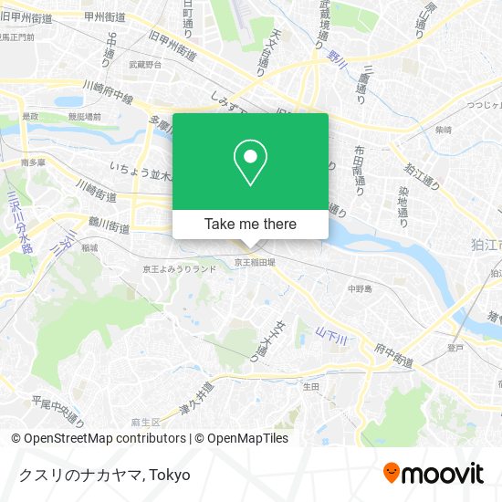 クスリのナカヤマ map