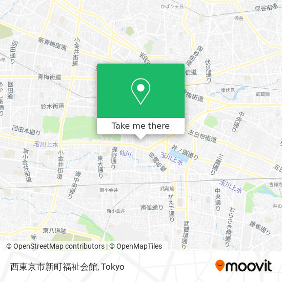 西東京市新町福祉会館 map