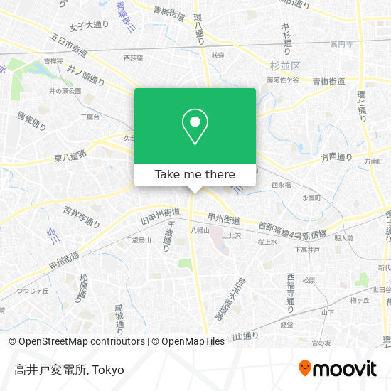 高井戸変電所 map