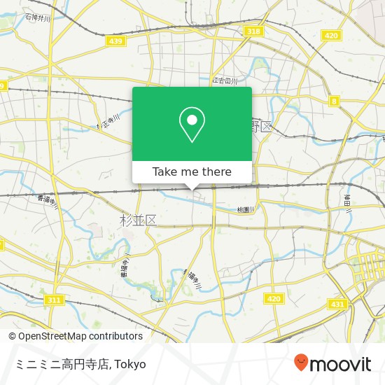 ミニミニ高円寺店 map