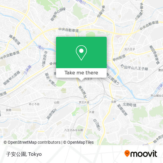 子安公園 map