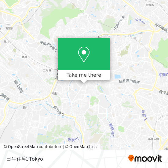 日生住宅 map