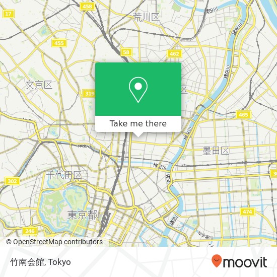 竹南会館 map
