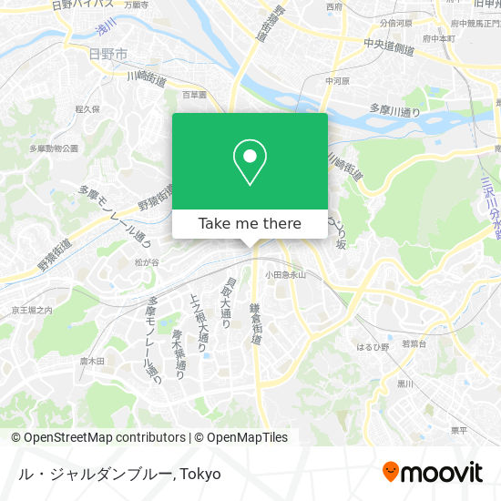 ル・ジャルダンブルー map