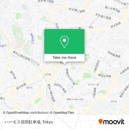 ハーモス荏田駐車場 map