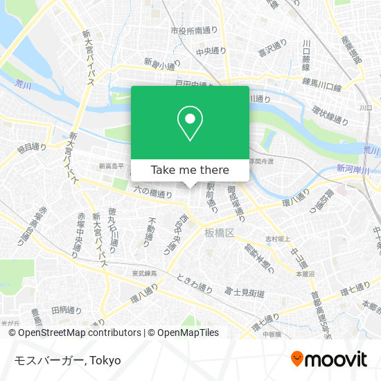 モスバーガー map