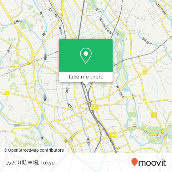 みどり駐車場 map