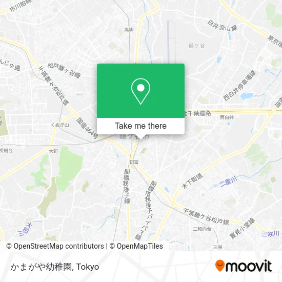 かまがや幼稚園 map