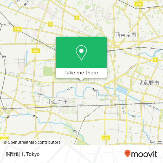 関野町1 map