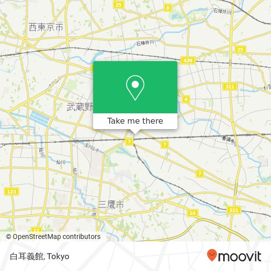 白耳義館 map