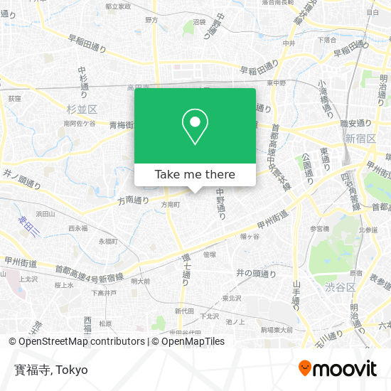 寳福寺 map