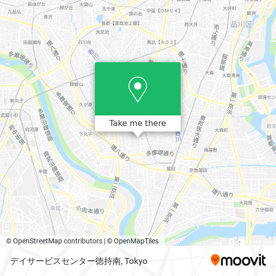 デイサービスセンター徳持南 map
