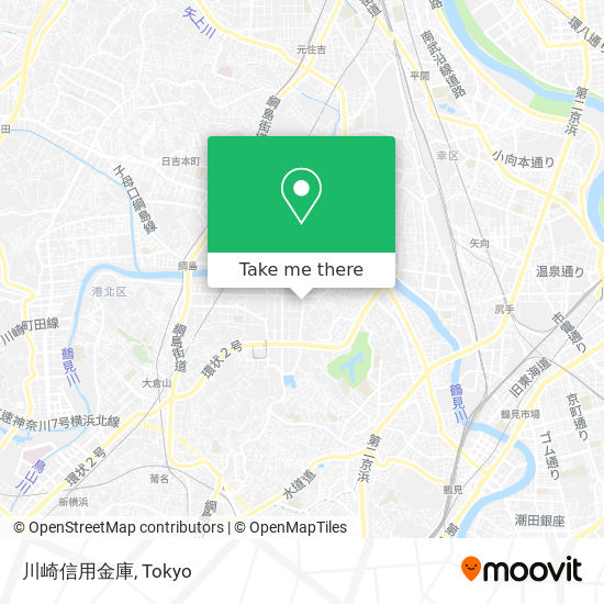 川崎信用金庫 map