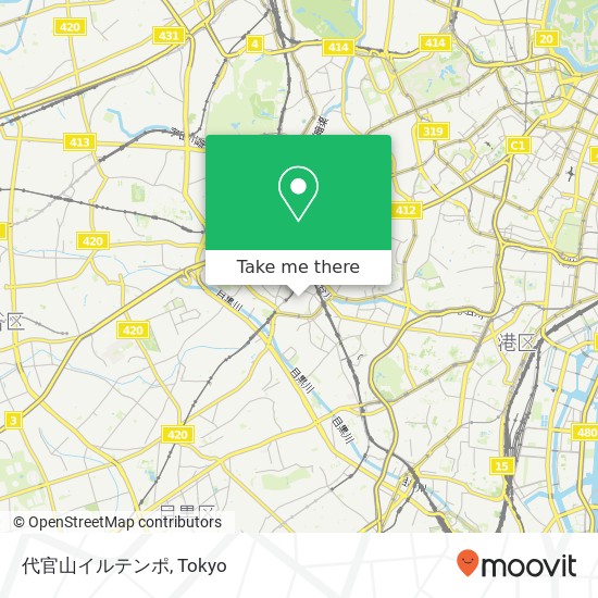 代官山イルテンポ map