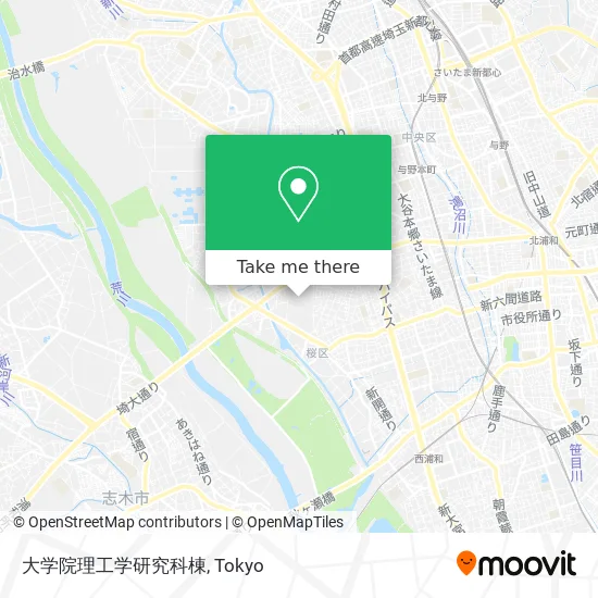 大学院理工学研究科棟 map