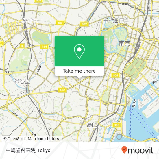 中嶋歯科医院 map