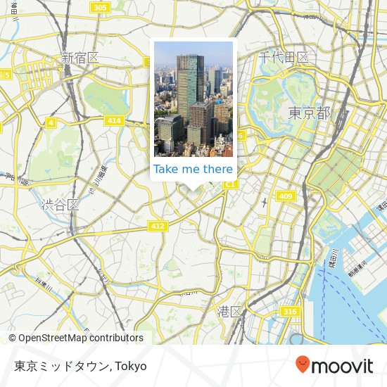 東京ミッドタウン map
