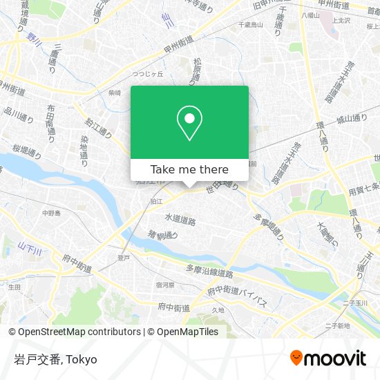 岩戸交番 map