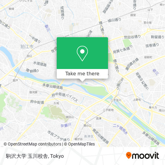 駒沢大学 玉川校舎 map