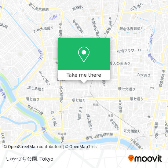 いかづち公園 map