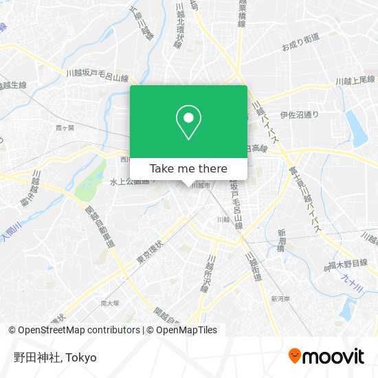 野田神社 map