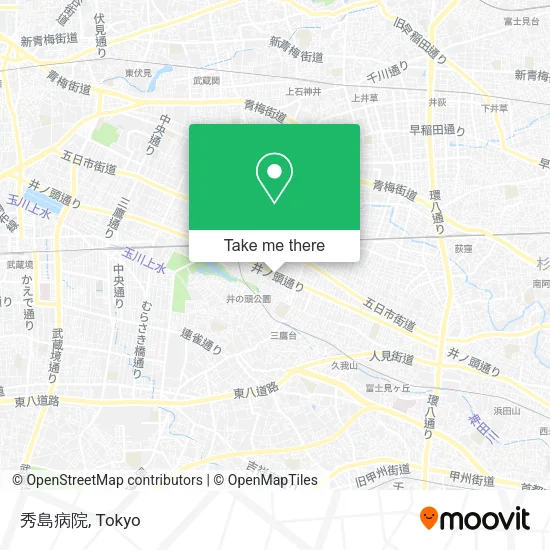 秀島病院 map