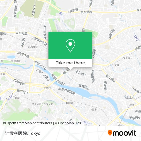 辻歯科医院 map