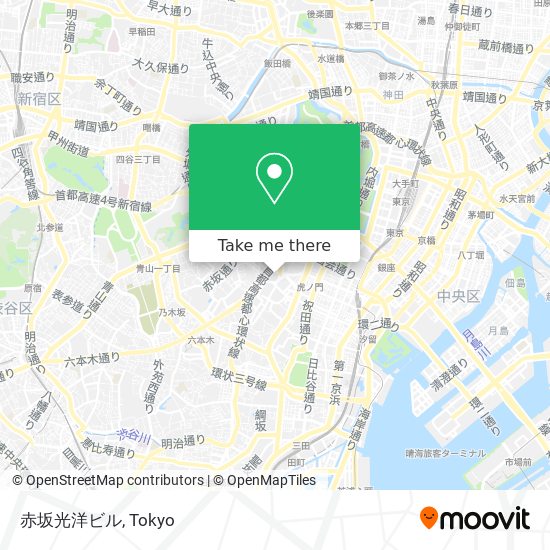 赤坂光洋ビル map