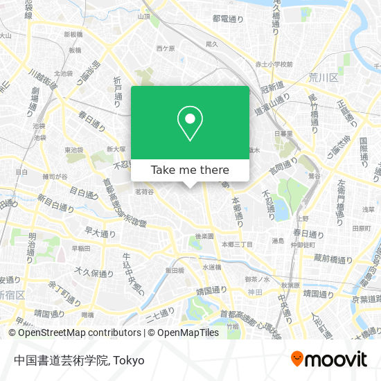 中国書道芸術学院 map